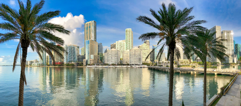 sunrise from brickell