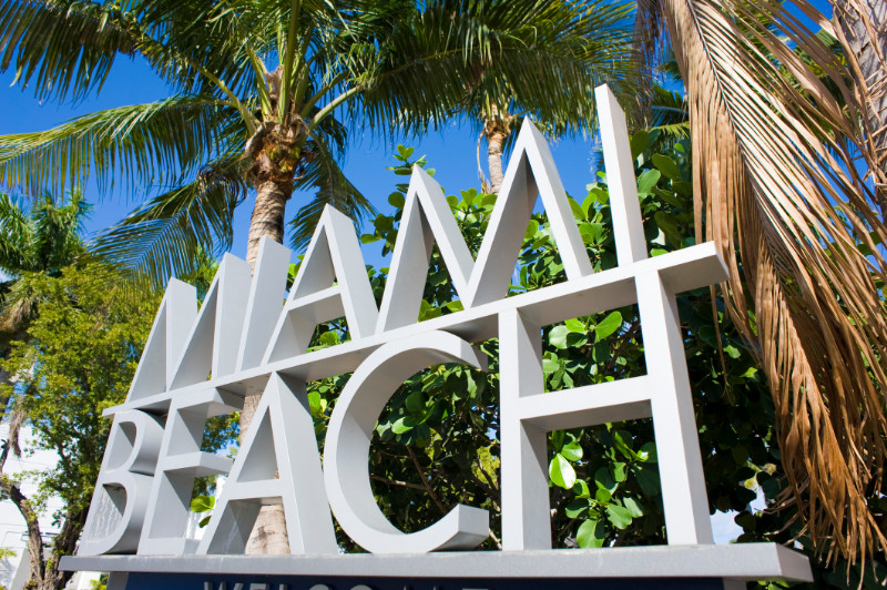 Miami Beach Sign