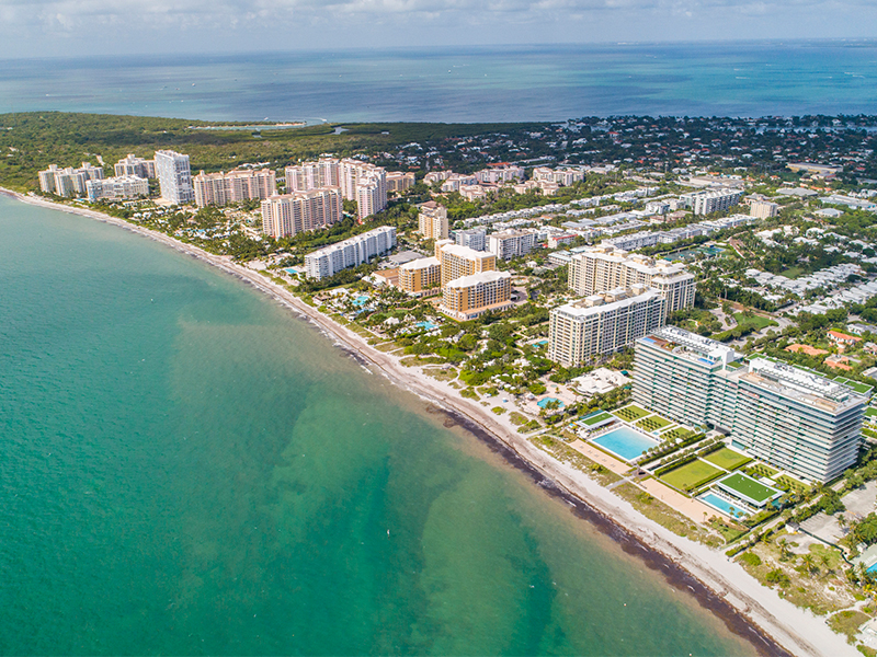 miami aerial view