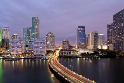 Downtown Miami Brickell Skyline